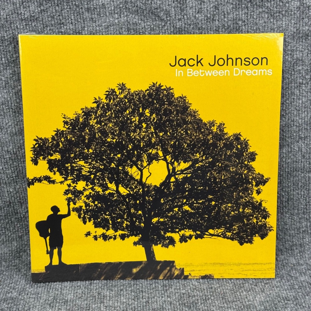Jack Johnson In Between Dreams Vinyl LP Record Sealed 2005 Brushfire Records